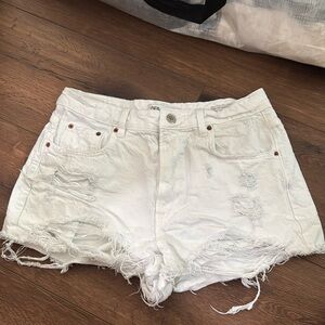Zara high rise Jean shorts size 10